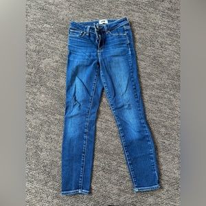 Paige jeans Hoxton crop size 25